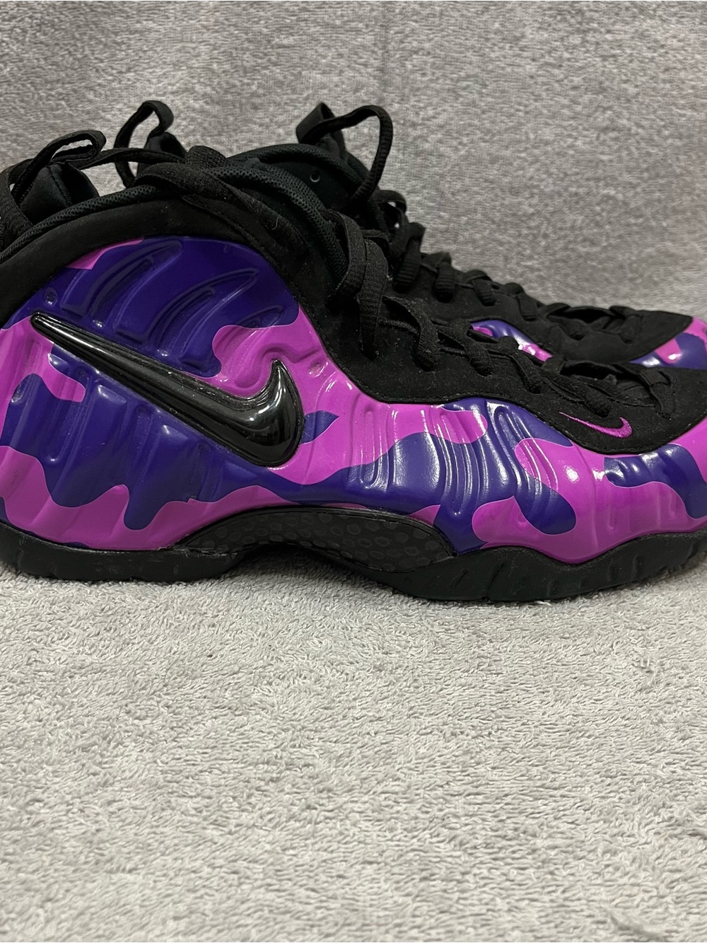 Nike Air Foamposite Pro Purple Camo 2019 - 624041-012 Men’s 9.5 No Box